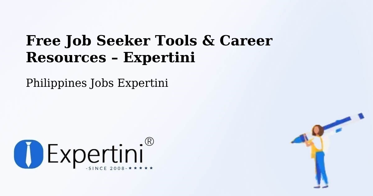 Free Job Seeker Tools & Career Resources – Calasgasan - Calasgasan, Philippines Jobs Expertini